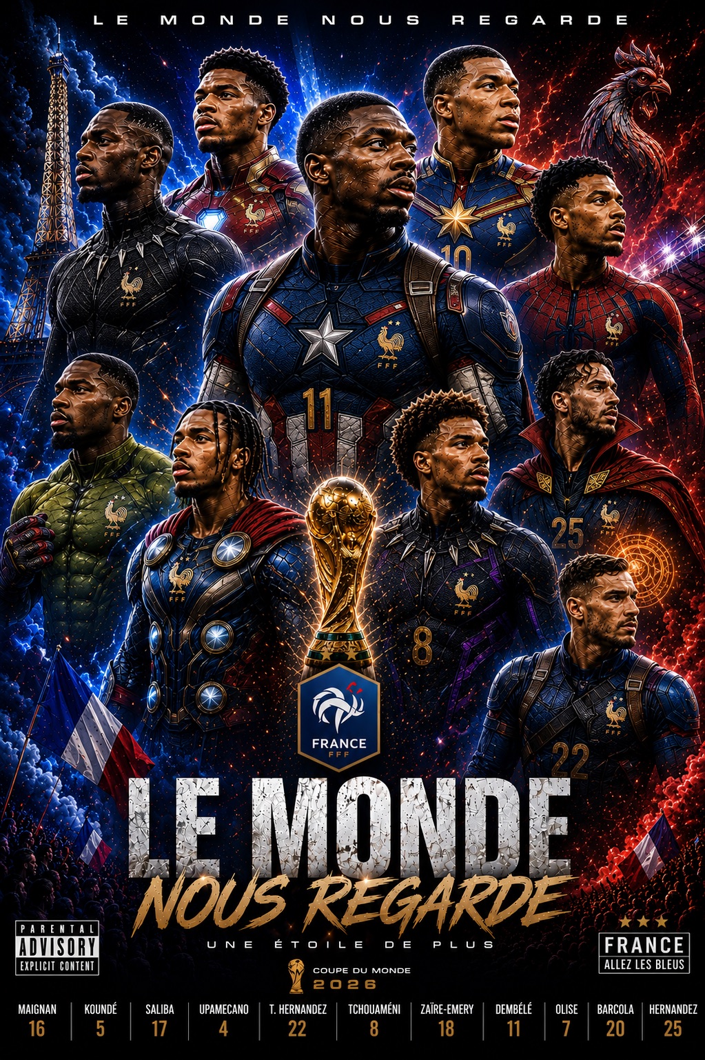 Affiche Le Monde nous regarde